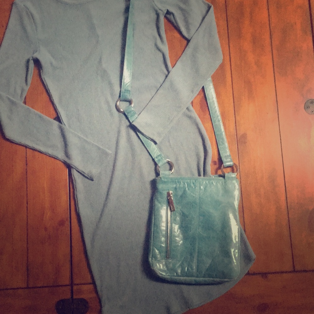 HOBO Intl Blue Shoulder/Crossbody Purse